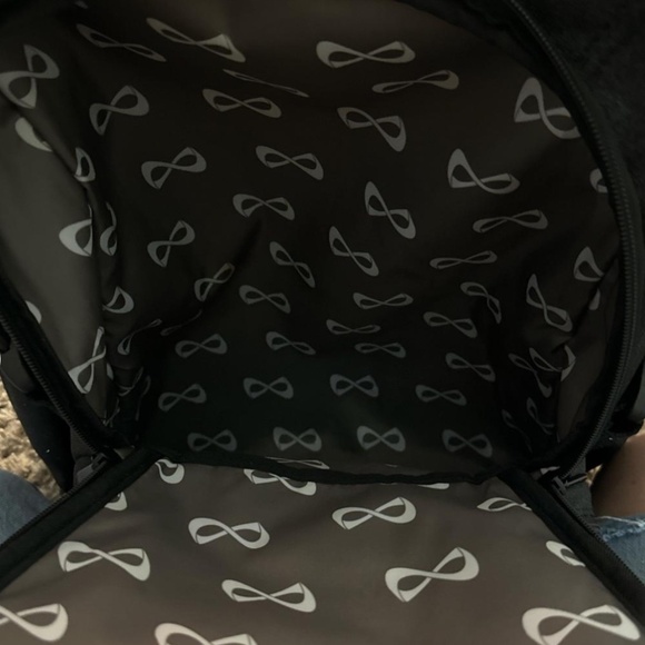 Sparkly Black Nfinity Backpack  #cheerleader - Picture 3 of 6